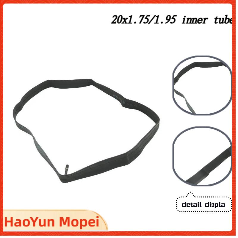 Mountain Biking Tube - 自転車、マウンテンバイク、電動自転車用タイヤのインナーチューブ、20X1.75/1.95、ストレートバルブ