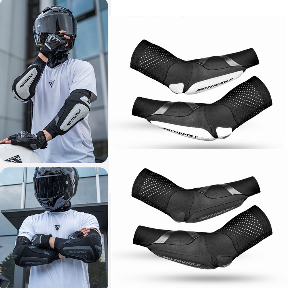 バイク用エルボーパッド MTBエルボーガード 通気性のあるア - Mountain Biking Elbow Pads のレビューと価格
