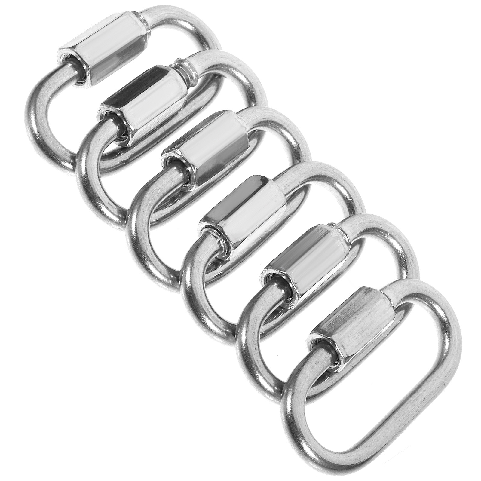 6個入り ステンレス製 クイックリンクチェーンコネクター、ね - Chain Quick Link のレビューと価格