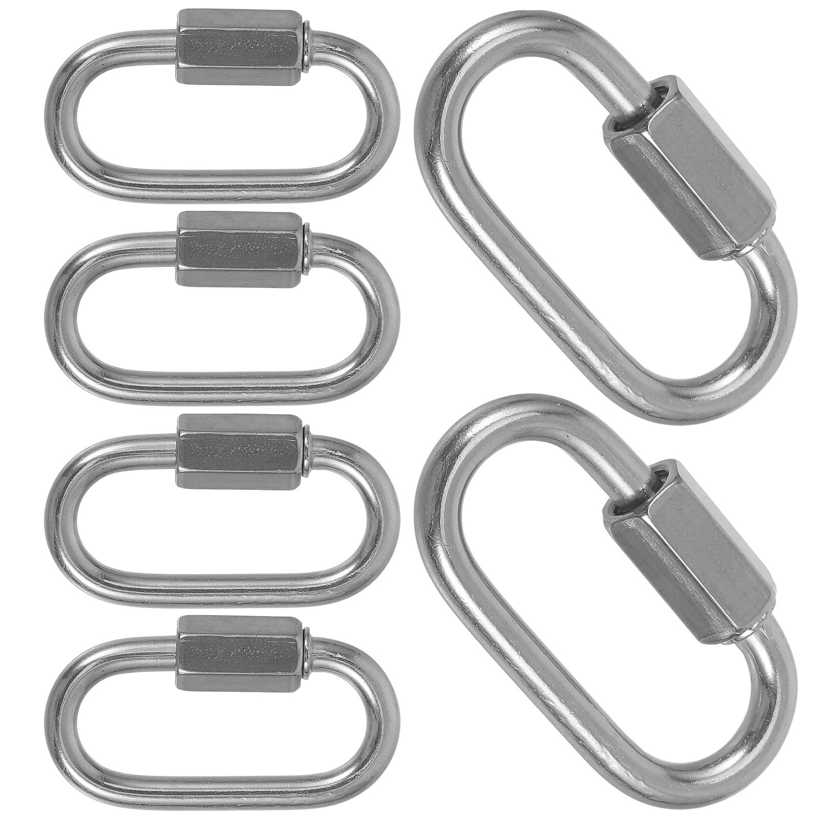 6個入り ステンレス製 クイックリンクチェーンコネクター、ね - Chain Quick Link のレビューと価格