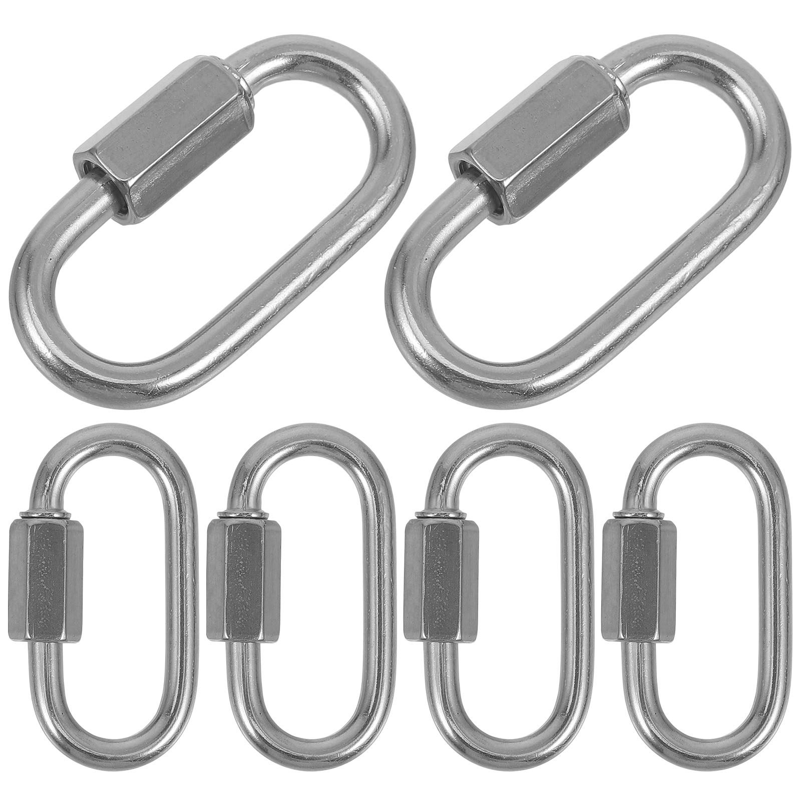 6個入り ステンレス製 クイックリンクチェーンコネクター、ね - Chain Quick Link のレビューと価格